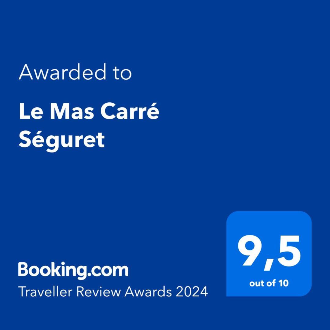 Le Mas Carré Séguret Exterior foto